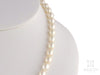 Fresh Water Pearl 8mm Semi Round Necklace