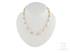 Pearl Necklace 9.5mm 45cm Oval Multi Colored Beads