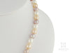 Pearl Necklace 9.5mm 45cm Oval Multi Colored Beads